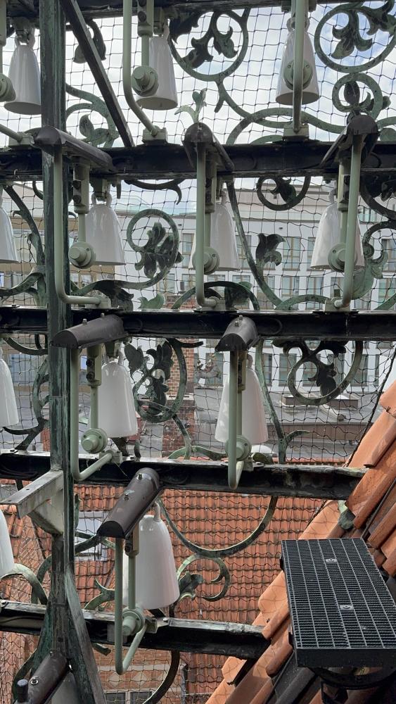 Glockenspiel von hinten